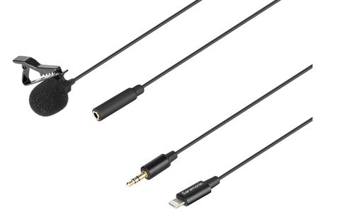 מיקרופון דש לאייפון Saramonic LavMicro U1A