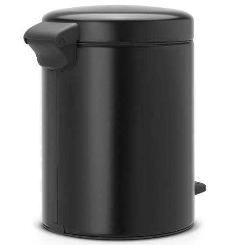 פח פדל 5 ליטר NewIcon - שחור מט