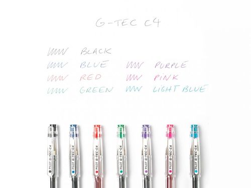 ֿעט ג'ל 0.4 PILOT G-TEC במגוון צבעים
