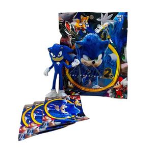 שקיות הפתעה - סוניק 2 - דמות +3 קלפים - SONIC 83601