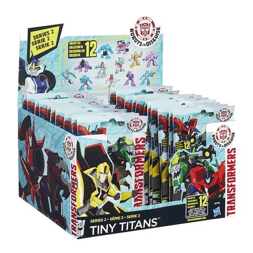 שקיות הפתעה - רובוטריקים  דמות +3 קלפים - TRANSFORMERS