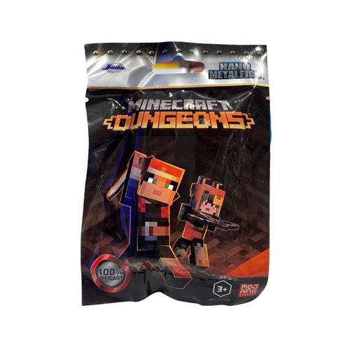 שקיות הפתעה - מיינקראפט חדש דמות +3 קלפים - MINECRAFT DUNGEONS