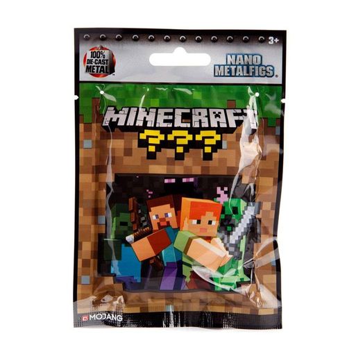 שקיות הפתעה - מיינקראפט דמות + 3 קלפים  MINECRAFT