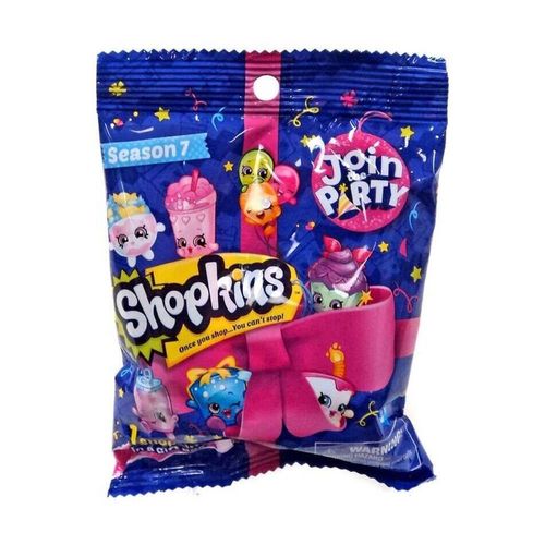 שקיות הפתעה - שופקינס  דמות +3 קלפים  Shopkins