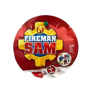 שקיות הפתעה - סמי הכבאי דמות + 3 קלפים FIREMAN SAM