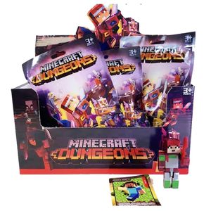 שקיות הפתעה - מיינקראפט דמות + 3 קלפים בשקית MINECRAFT