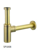 סיפון עגול, SP1008 סיפון זהב מט