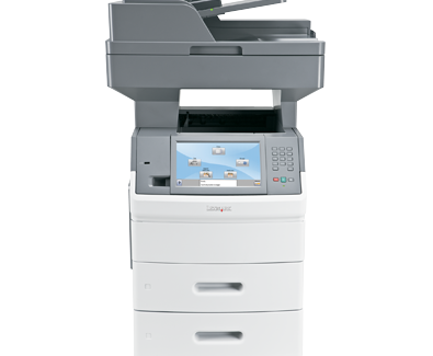 מדפסת ‏לייזר שחור לבן משולבת Lexmark X656DTE