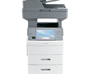מדפסת ‏לייזר שחור לבן משולבת Lexmark X656DTE