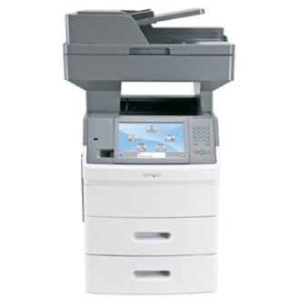 מדפסת ‏לייזר שחור לבן משולבת Lexmark X656DTE