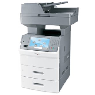 מדפסת ‏לייזר שחור לבן משולבת Lexmark X656DTE