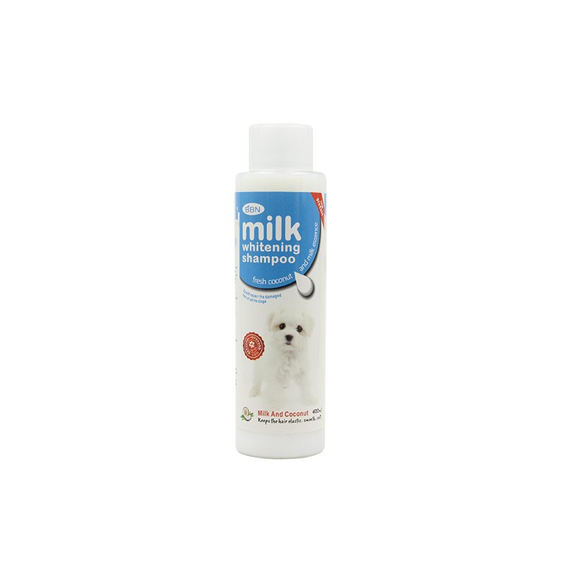 שמפו MILK קוקוס ואפרסק לפרווה חומה 400 מ"ל