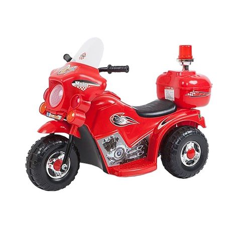 אופנוע ממונע 6V מיני 3 גלגלים ממונע עם צ'קלקה
