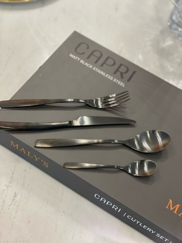 סט סכום 24 חלקים נירוסטה מט CAPRI