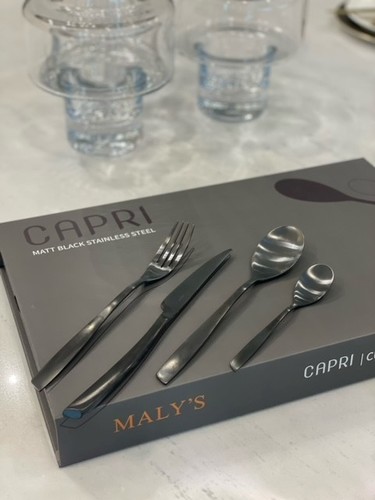סט סכום 24 חלקים נירוסטה מט CAPRI