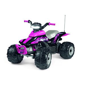 טרקטורון קורל W330 ורוד 12V Peg perego