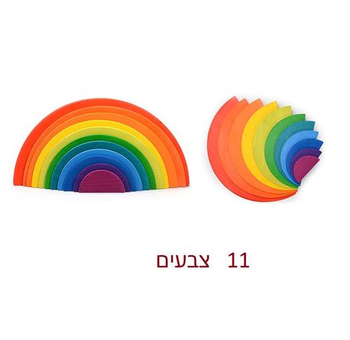 צעצועי וולדורוף מונטסורי בסיסים לקשתות 6003