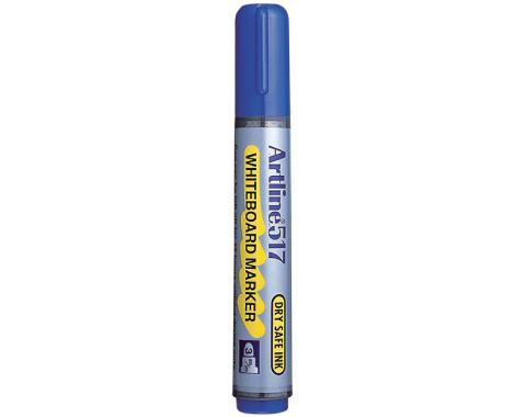 ארטליין 517 - טוש ללוח מחיק ראש עגול - כחול