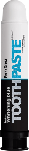 משחת שיניים כחולה להלבנה פרזידרם 75 מ''ל - FrezyDerm Instant Whitening Blue Toothpaste