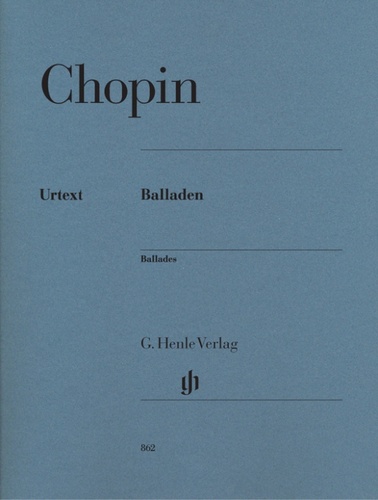 ספר תווים Chopin Ballades Henle