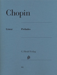 ספר תווים Chopin Preludes