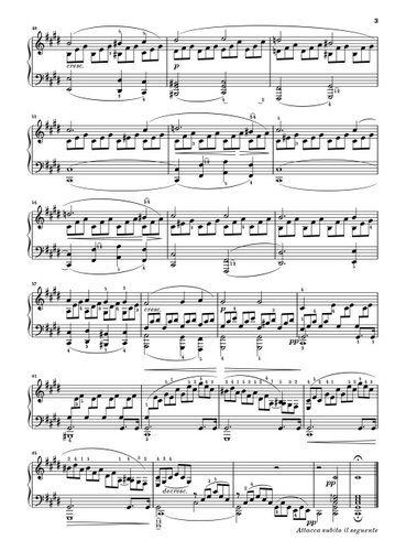 ספר תווים Beethoven Piano Sonata no. 14 c sharp minor op. 27 no. 2 (Moonlight)