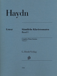 ספר תווים Haydn Complete Piano Sonatas Volume I Henle