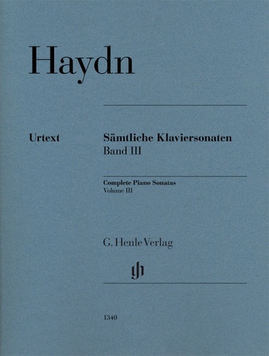 ספר תווים Haydn Complete Piano Sonatas Volume III