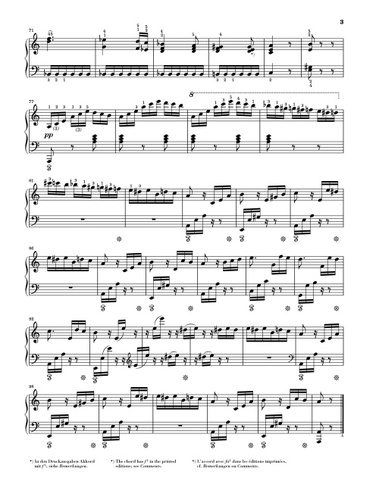 ספר תווים Beethoven Für Elise (Bagatelle in a minor WoO 59)