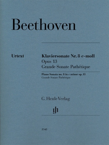 ספר תווים Beethoven Piano Sonata no. 8 c minor op. 13 (Grande Sonata Pathétique)
