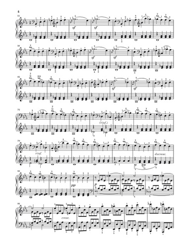 ספר תווים Beethoven Piano Sonata no. 8 c minor op. 13 (Grande Sonata Pathétique)