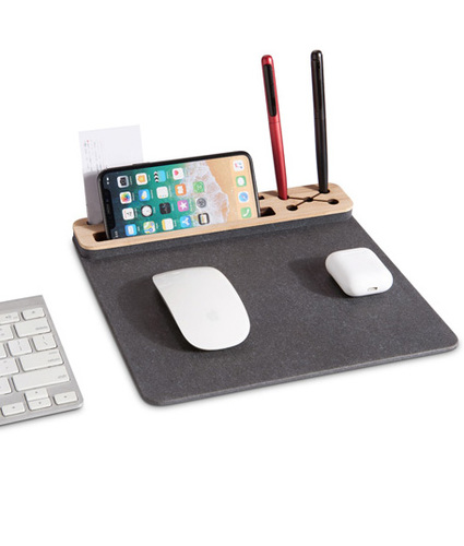 פד עכבר משולב ארגונית וטעינה אלחוטית LOFT