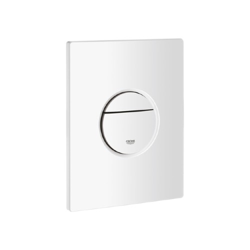 לחצן ניאגרה סמויה Nova אנכי | לבן | גרואה GROHE 38765SH0