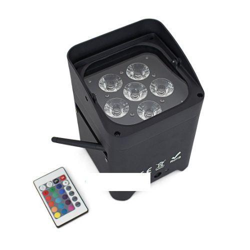 8 פנסי לד אלחוטיים עם סוללה Apextone 6*18W