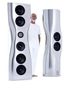 זוג רמקולים רצפתיים מבית KEF דגם MUON