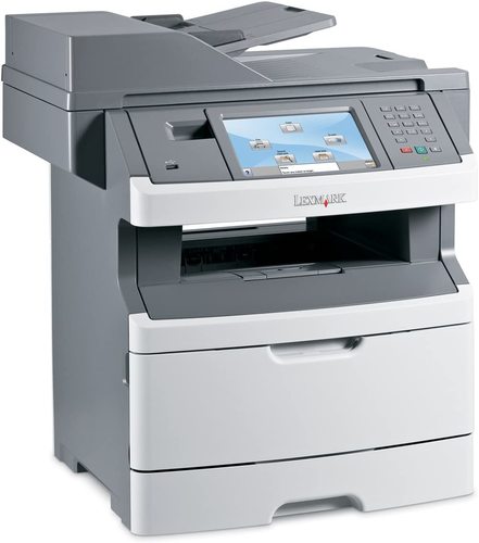 מדפסת ‏לייזר צבעונית משולבת Lexmark X466DE