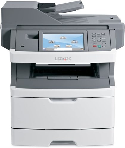 מדפסת ‏לייזר צבעונית משולבת Lexmark X466DE
