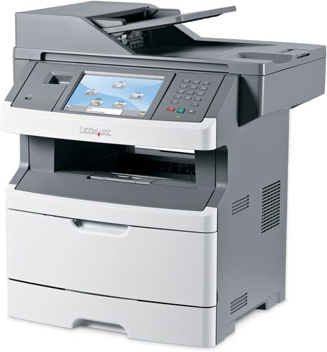 מדפסת ‏לייזר צבעונית משולבת Lexmark X466DE