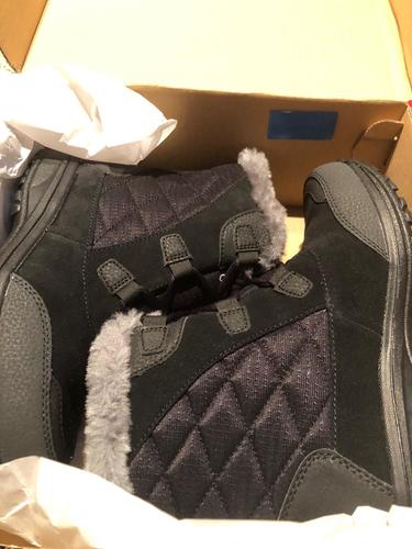 מגף לשלג לנשים עם פרווה אטום למים Columbia Women's Ice Maiden