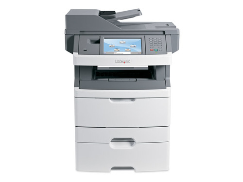 מדפסת ‏לייזר שחור לבן משולבת Lexmark X466DTE