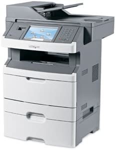 מדפסת ‏לייזר שחור לבן משולבת Lexmark X466DTE