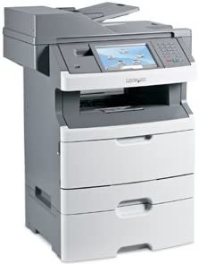 מדפסת ‏לייזר שחור לבן משולבת Lexmark X466DTE