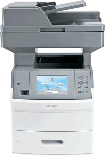מדפסת ‏לייזר שחור לבן משולבת Lexmark X654DE