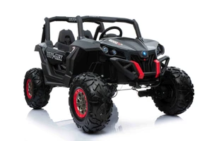 טרקטורון SBS 12V 4WD צבע שחור קרבון