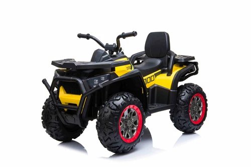 טרקטורון 12V דגם DESERT בצבע צהוב