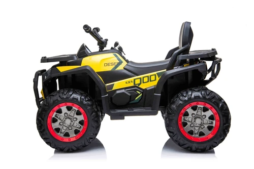 טרקטורון 12V דגם DESERT בצבע צהוב
