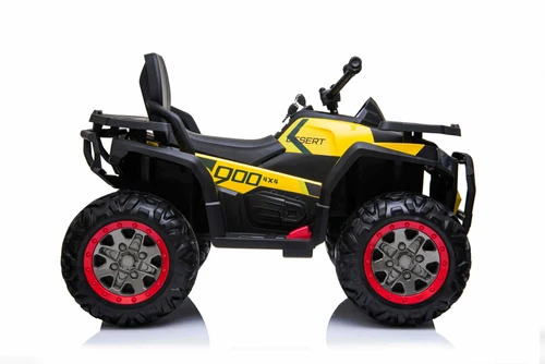 טרקטורון 12V דגם DESERT בצבע צהוב