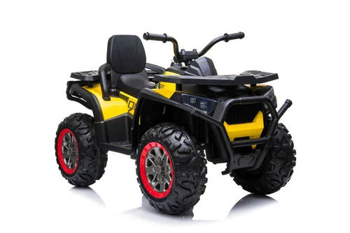 טרקטורון 12V דגם DESERT בצבע צהוב