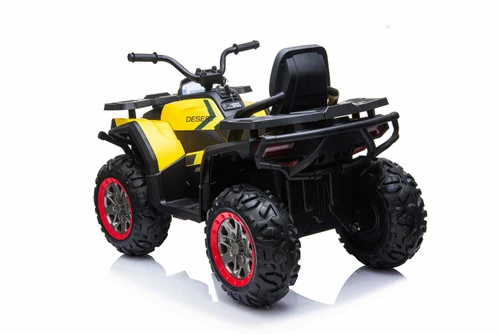 טרקטורון 12V דגם DESERT בצבע צהוב